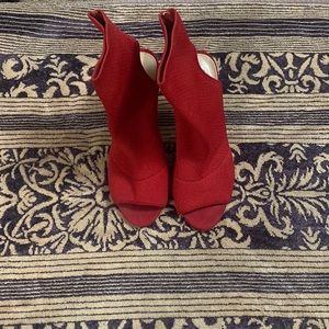 Red booties